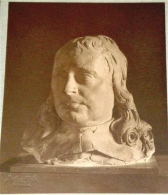 cc00478 Milton.jpg; cc00478; John Milton death mask; Photographic print